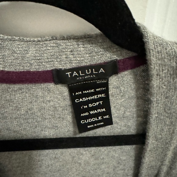 Grey xxs Talula cashmere cardigan - Picture 2 of 2